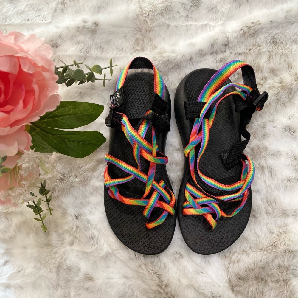 Chaco X National Park Foundation - ZX/2 NPF Pride Sandals Rainbow Size 9